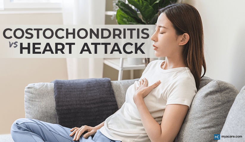 COSTOCHONDRITIS VS. HEART ATTACK: KNOWING THE DIFFERENCE 